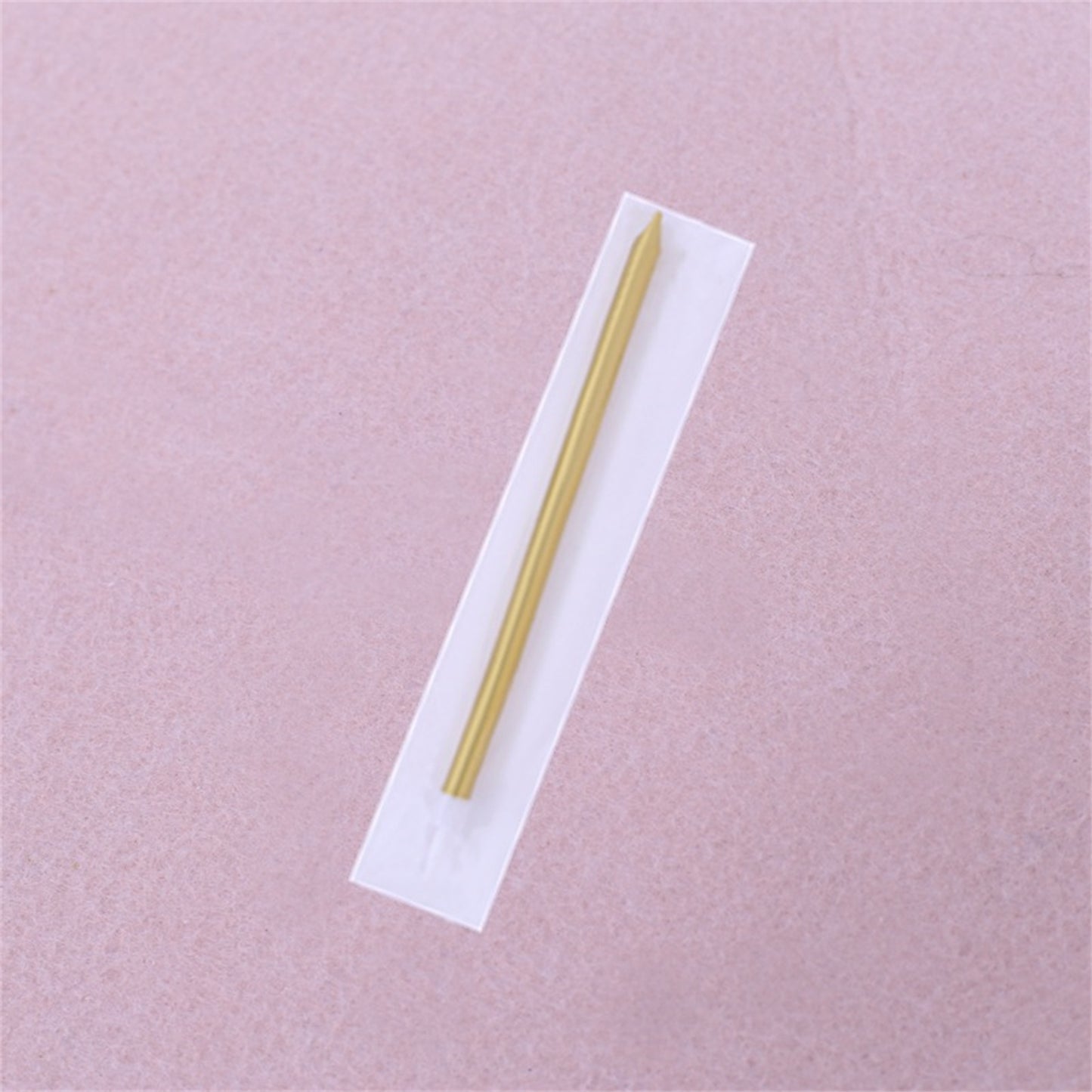 Long Rod gilded pencil Candle