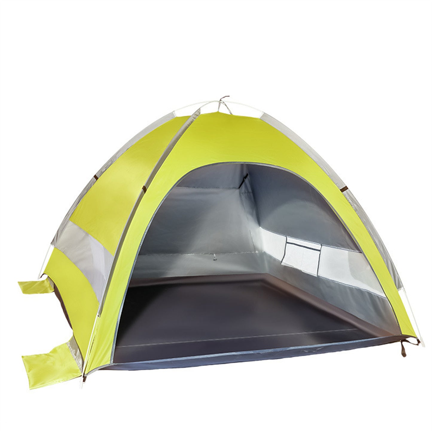 Single layer double person automatic tent