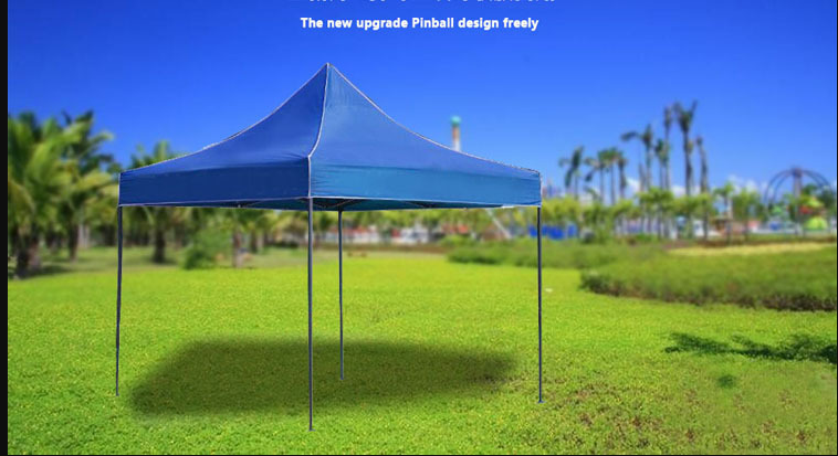 Four legged folding tent