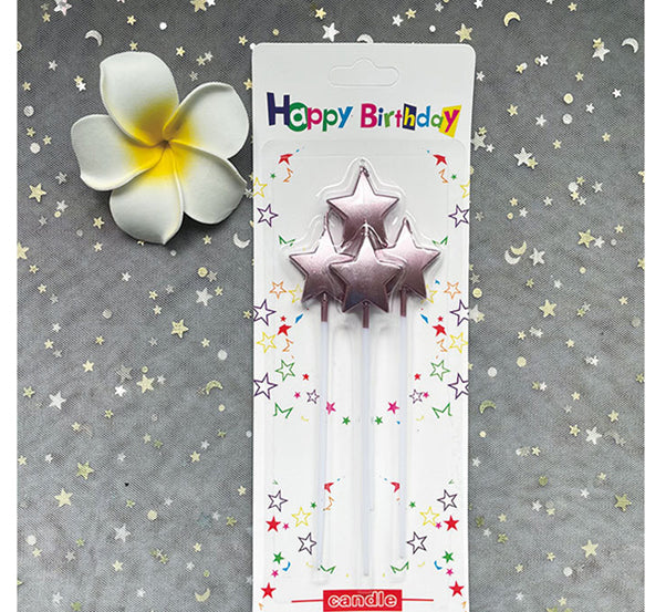 Long Rod star love candle