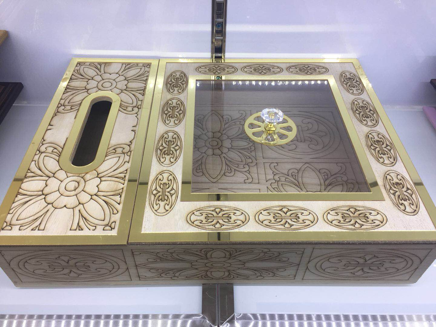 Square candy storage box