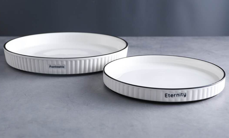 Tableware plate and bowl