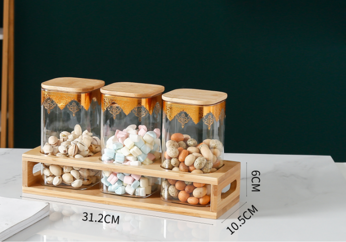 Storage tank 3 sets transparent