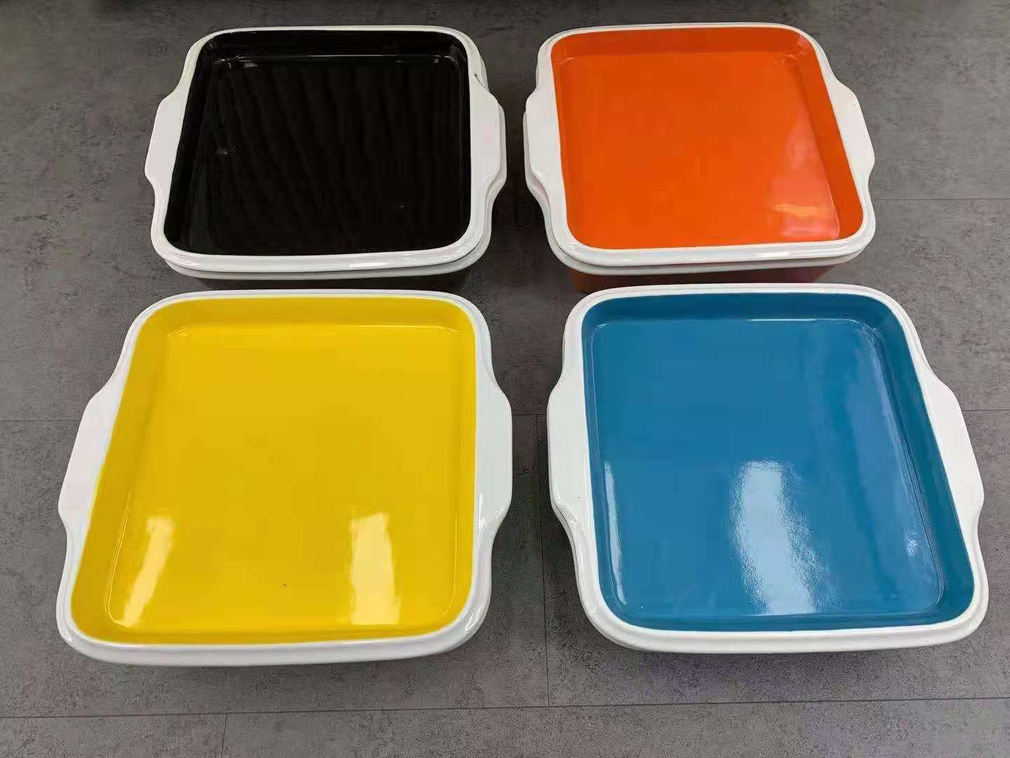 Oven ceramic plate