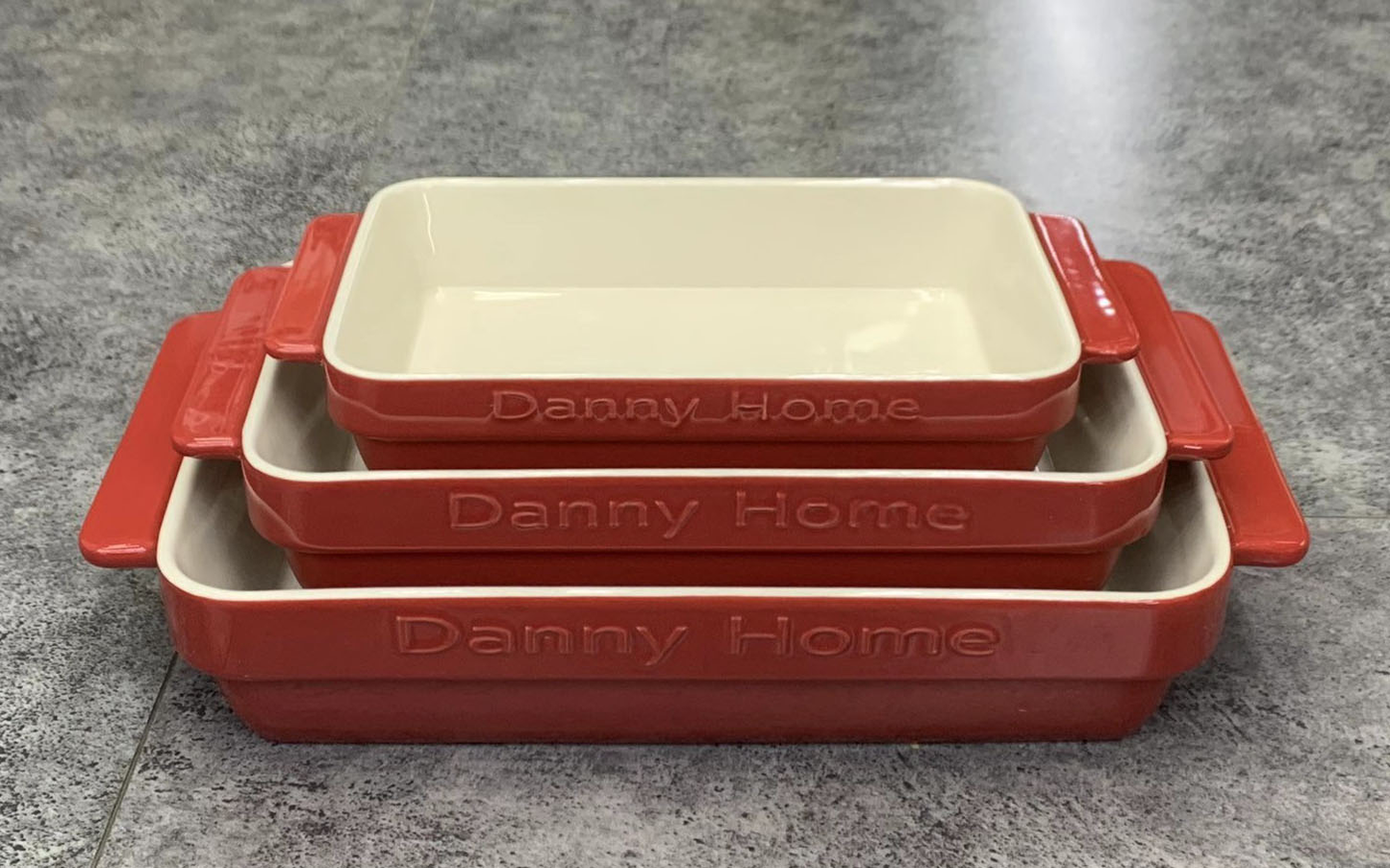 Microwave ceramic bakeware set