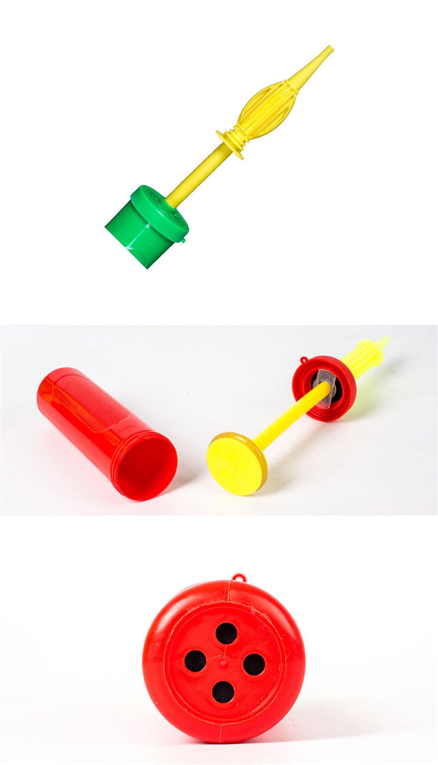 Push balloon pump