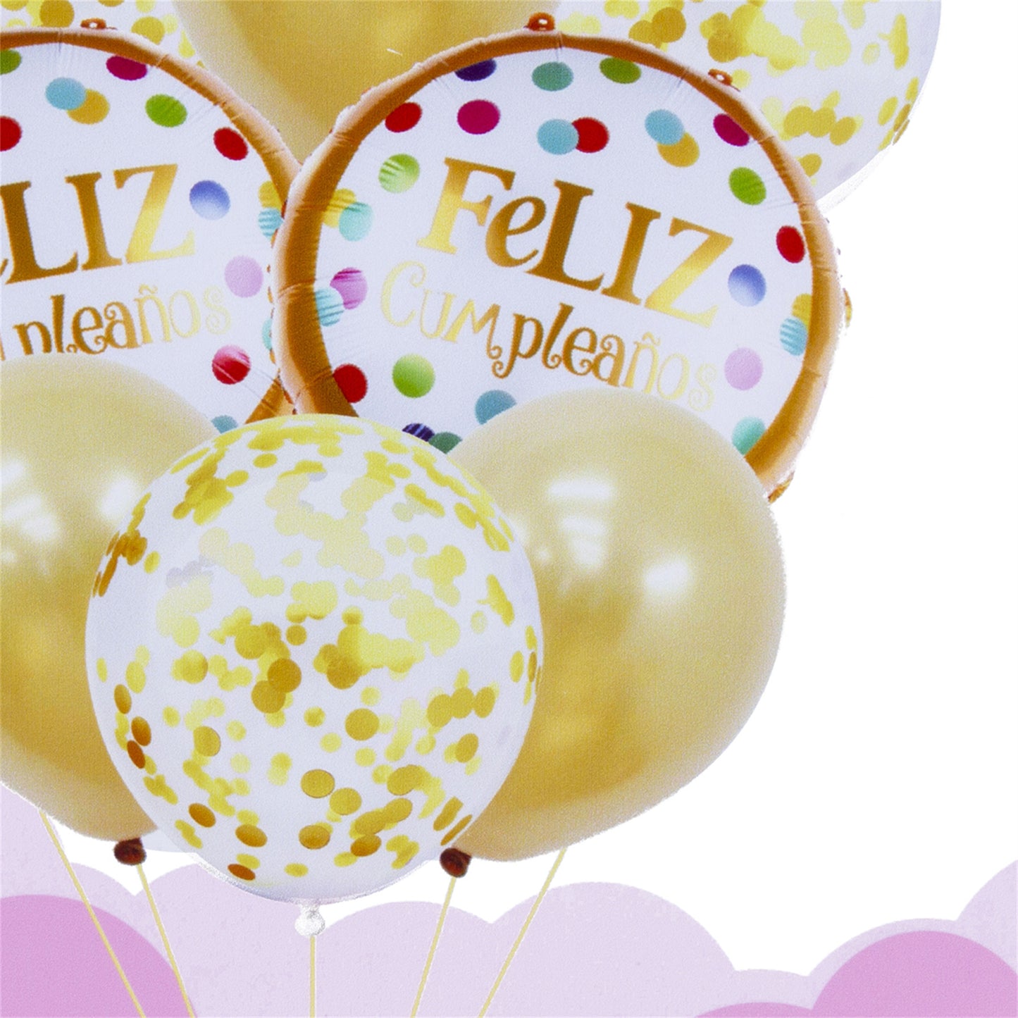Party balloon engagement decorations