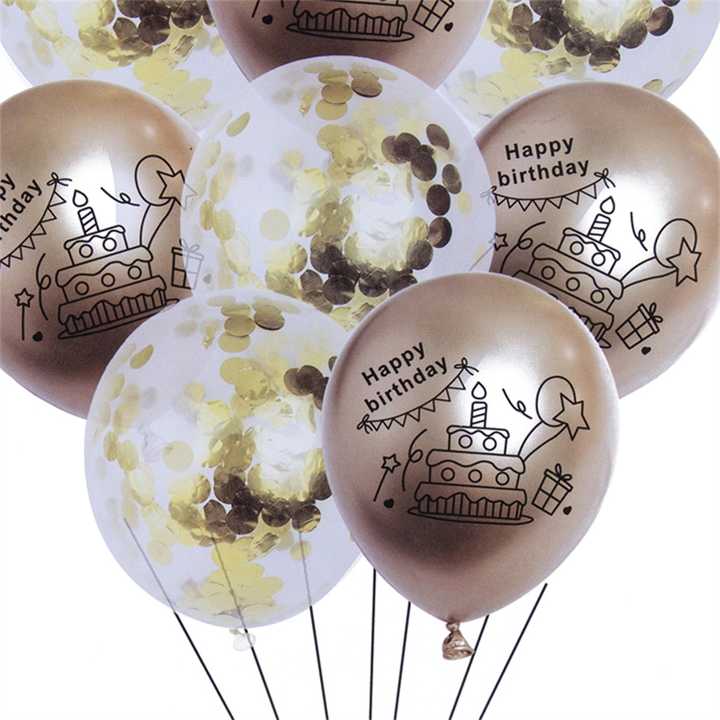 Party balloon boy decorations and girl decorations