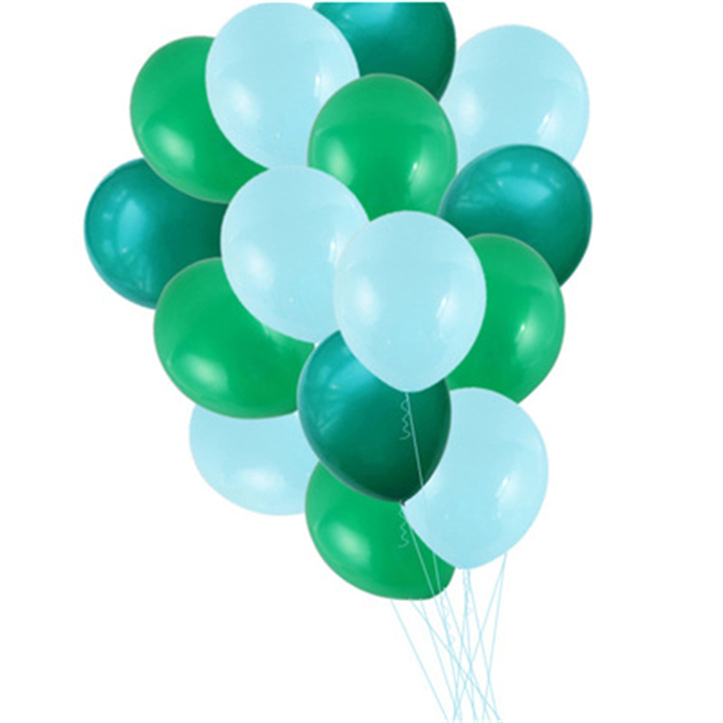 Latex balloon balloon set wedding decoration scene layout mixed color matching 12 inch 3.2 gram latex balloon
