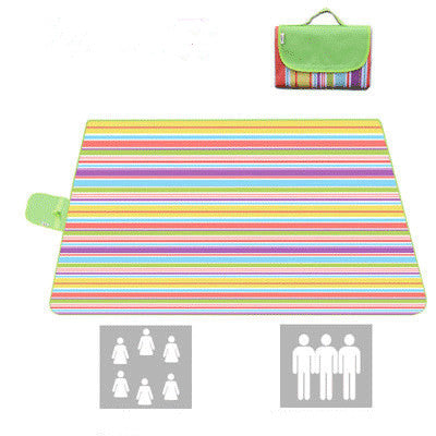 Outdoor picnic mat water resistant portable moisture-proof mat outdoor ground mat Oxford cloth picnic mat camping supplies beach blanket