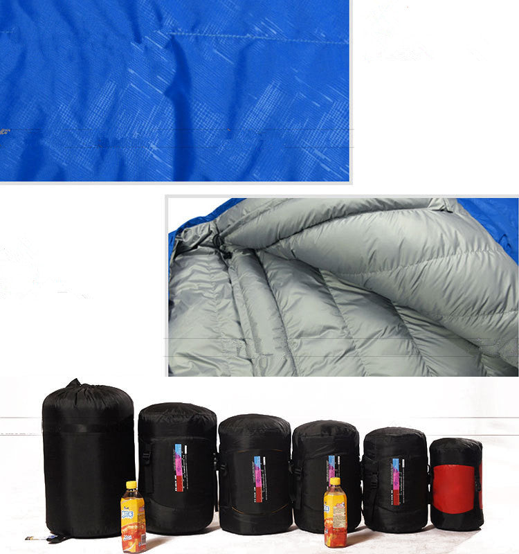 Outdoor camping thickened warm envelope lunch break sleeping bag