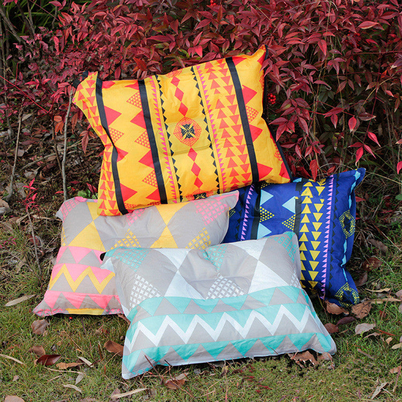 Outdoor camping pillow