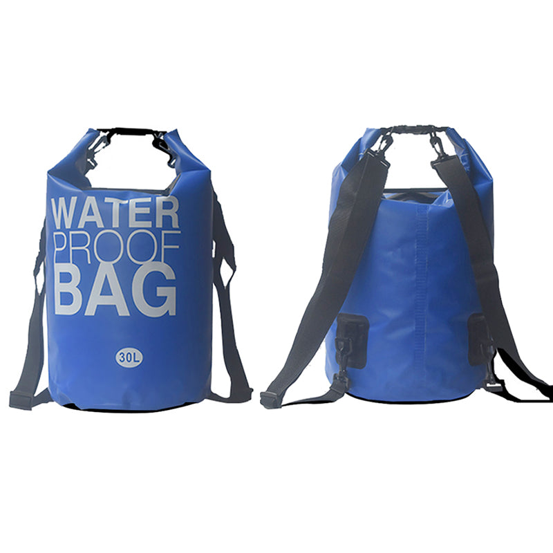 Waterproof bag single shoulder single color30L