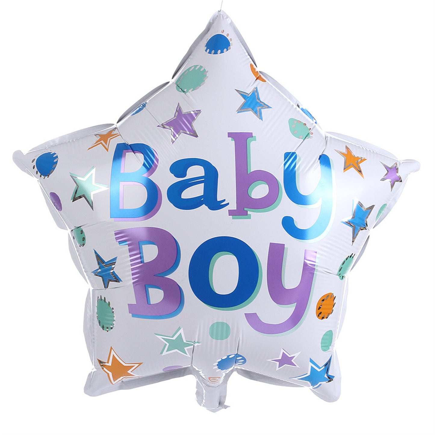 Love five-pointed star number aluminum foil balloon set