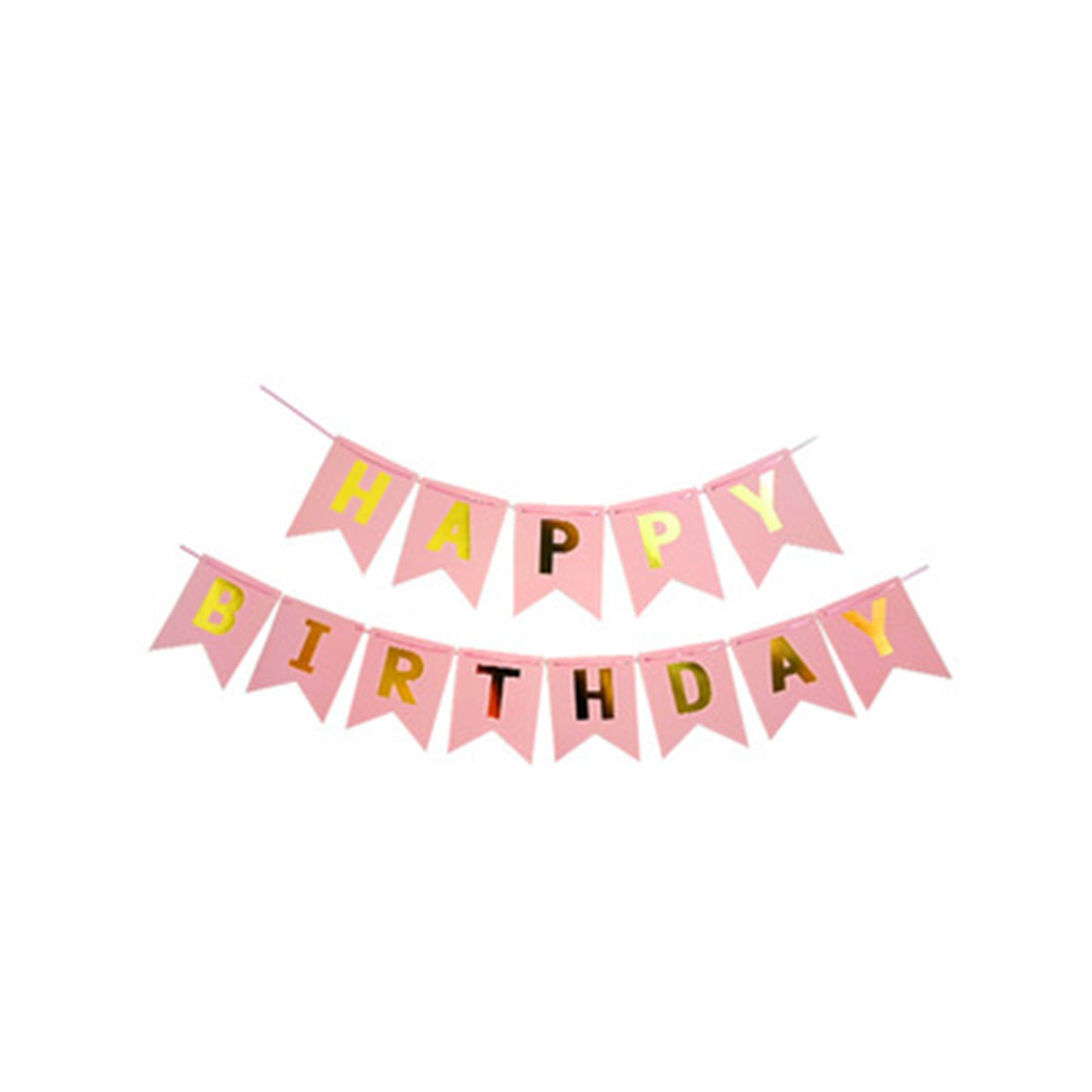 Pink fishtail pull flag european-style paper flower ball sequin balloon 1 birthday party balloon set