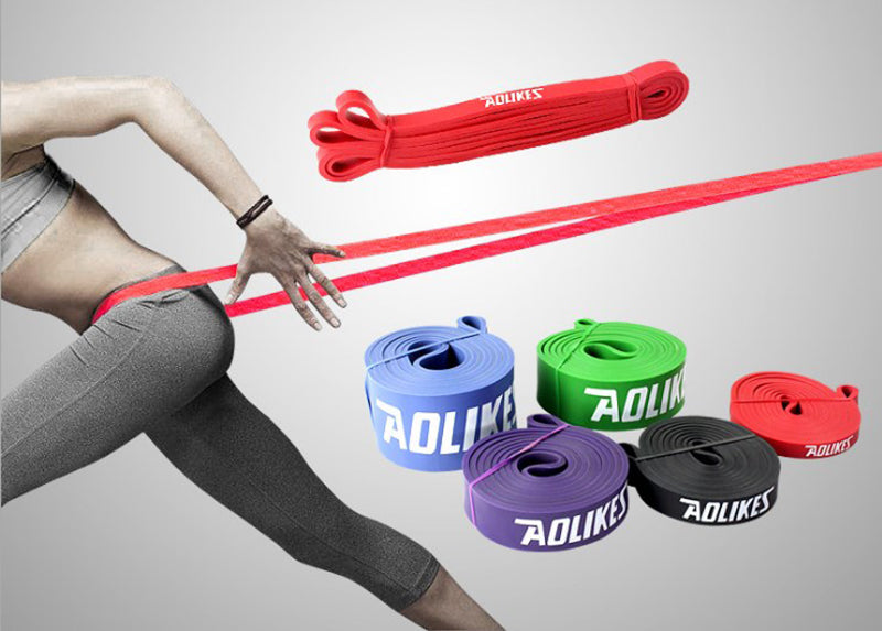 Latex pull up resistance band