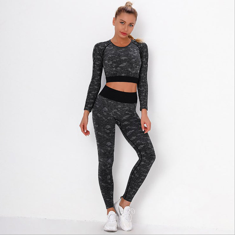 Yoga Long Shirts Suit
