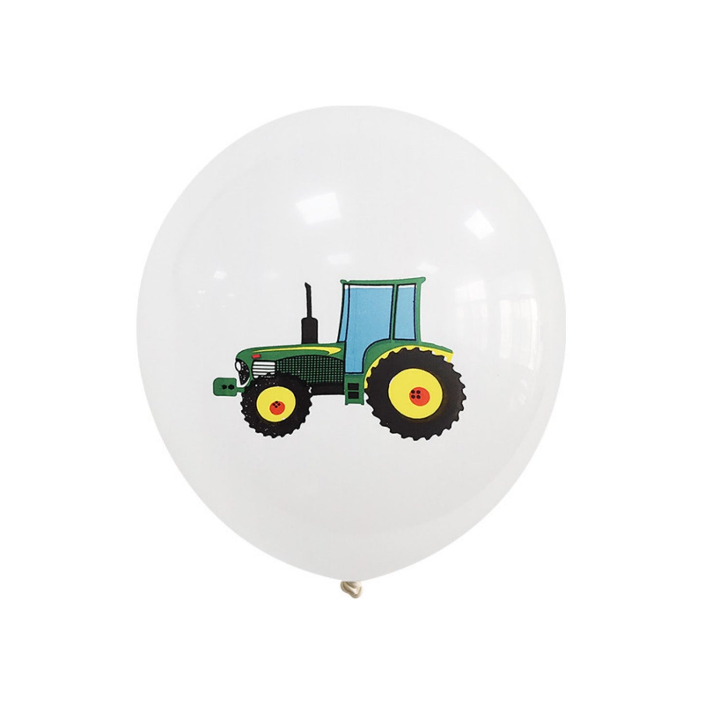 Tractor vehicle farm theme birthday party one year old balloon decoration set