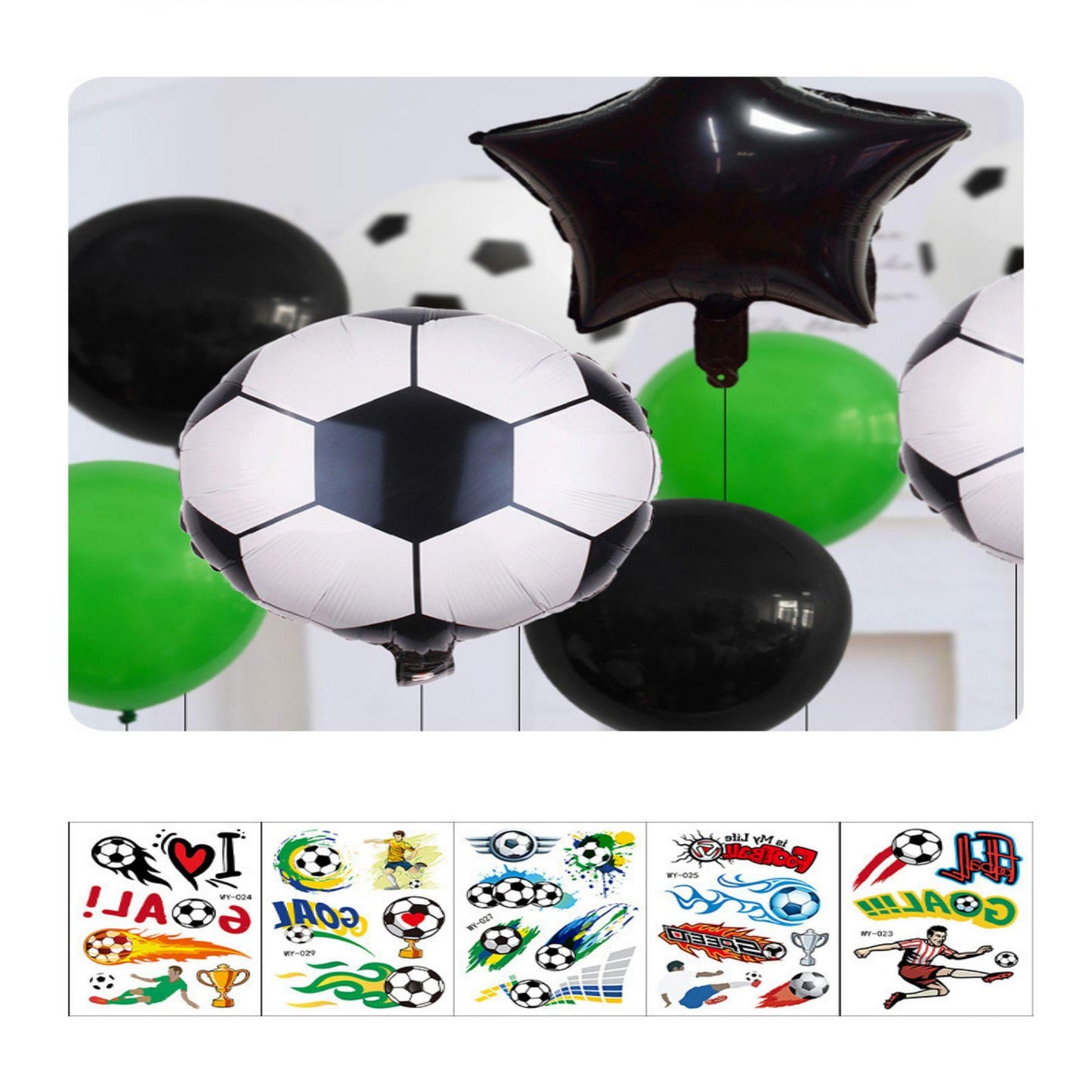 Football Hercules cup aluminum film balloon set