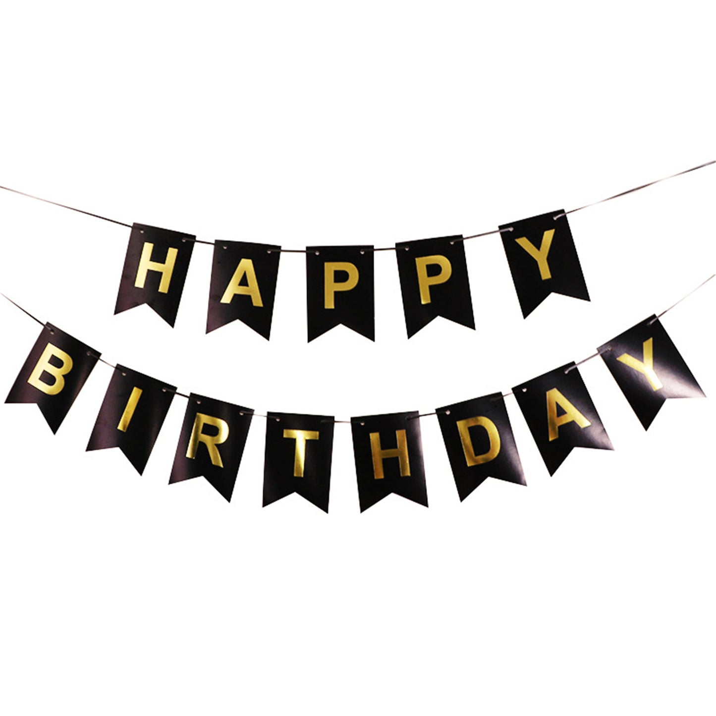 HAPPY BIRTHDAY Letter flag Birthday flag