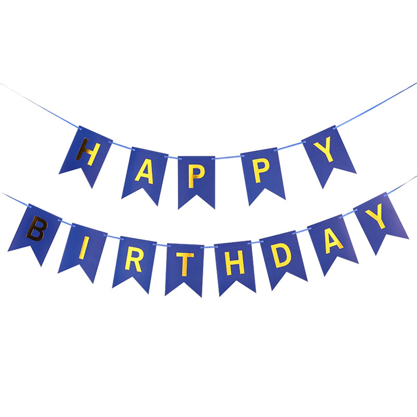 HAPPY BIRTHDAY Letter flag Birthday flag