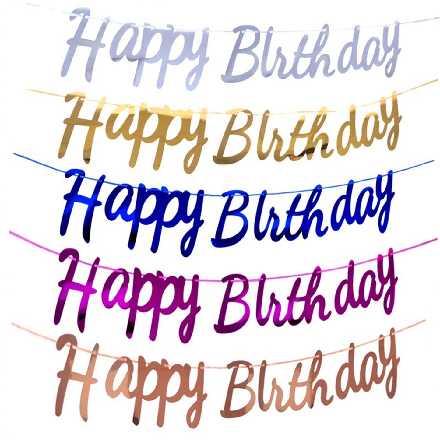 PARTY Birthday flag