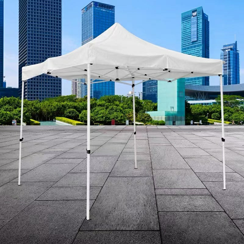 Four legged folding tent