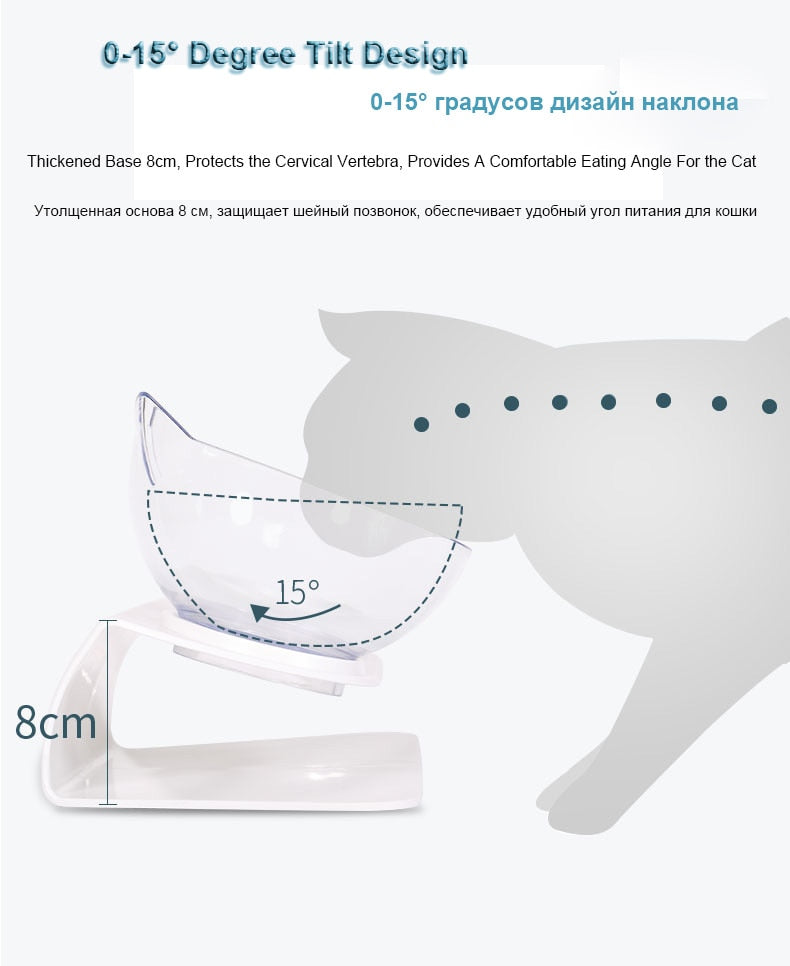 Non-slip Cat Bowls Double Bowls With Raised Stand Pet Food And Water Bowls For Cats Dogs Feeders Cat Bowl Pet Supplies 29