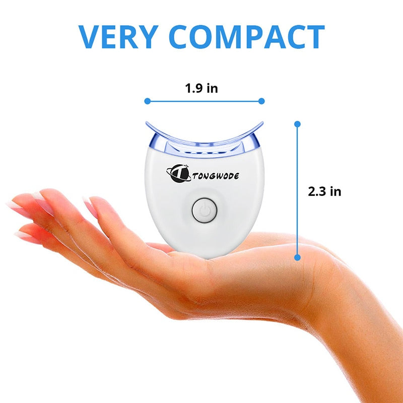 Fast Teeth Whitening Lamp With LED Light Dental Bleaching Set Tooth Stains Removal Tooth Whitening Equipment Oral Care