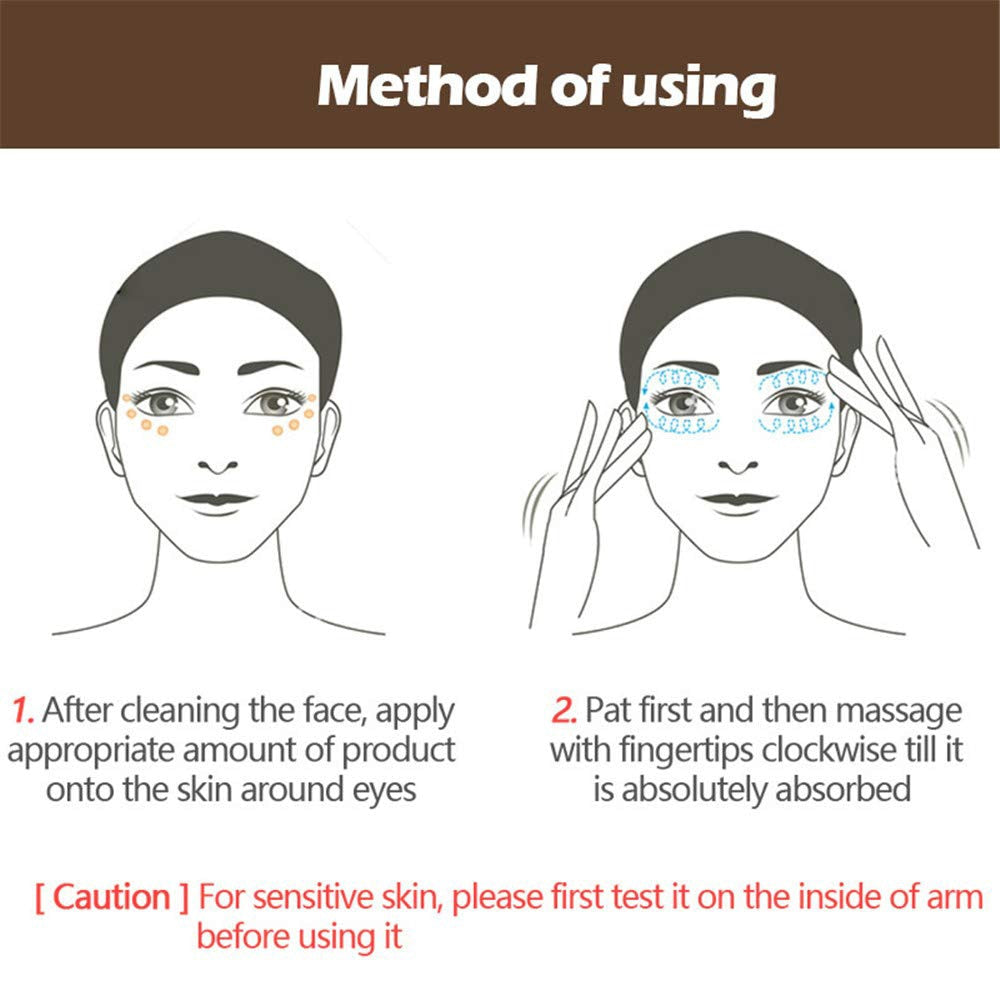 Eye Cream Peptide Collagen Serum Anti-Wrinkle Anti-Age Remove Dark Circles Eye Care Against Puffiness And Bags Hydrate Eye Cream