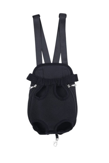 Pet Carrier Dog Front Chest Backpack Five Holes Backpack Dog Outdoor Carrier Tote Bag Sling Holder Mesh Cat Puppy Dog Carrier