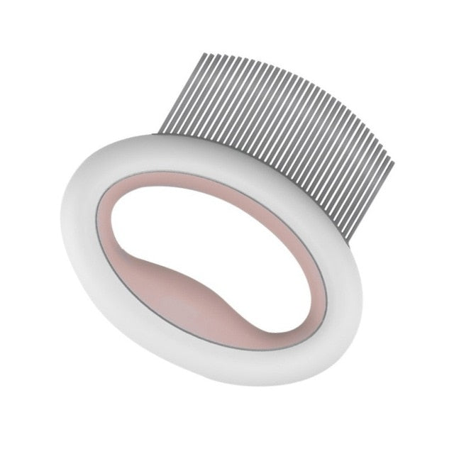 Pet Cat Grooming Massage Brush with Shell Shaped Handle Hair Remover Pet Grooming Massage Tool 2 2 2 2 1