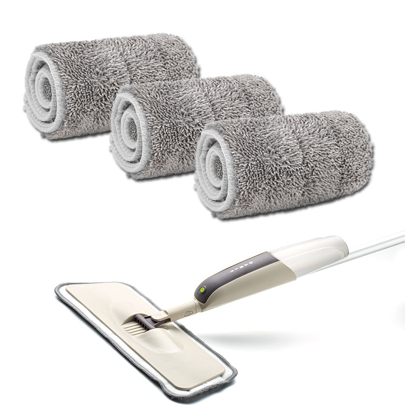 Spray Floor Mop with Reusable Microfiber Pads