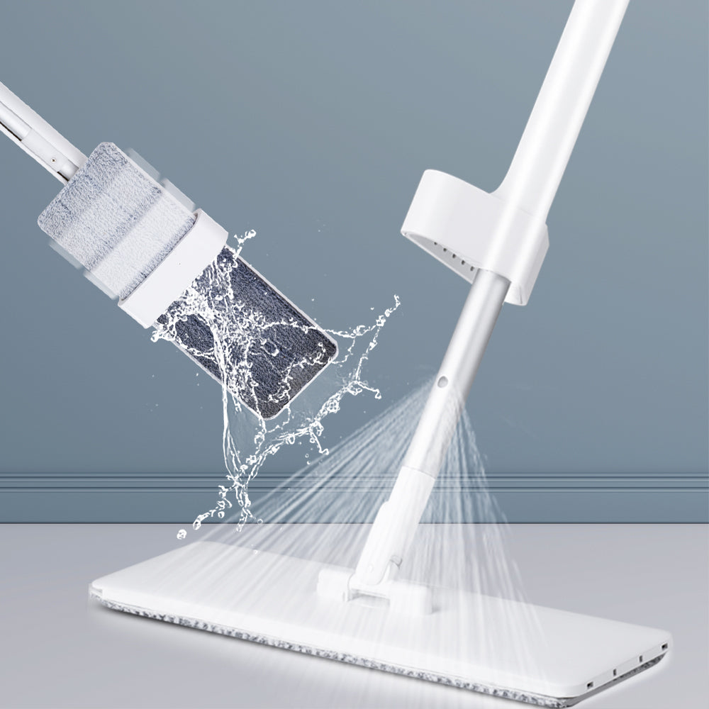 Spray Floor Mop with Reusable Microfiber Pads