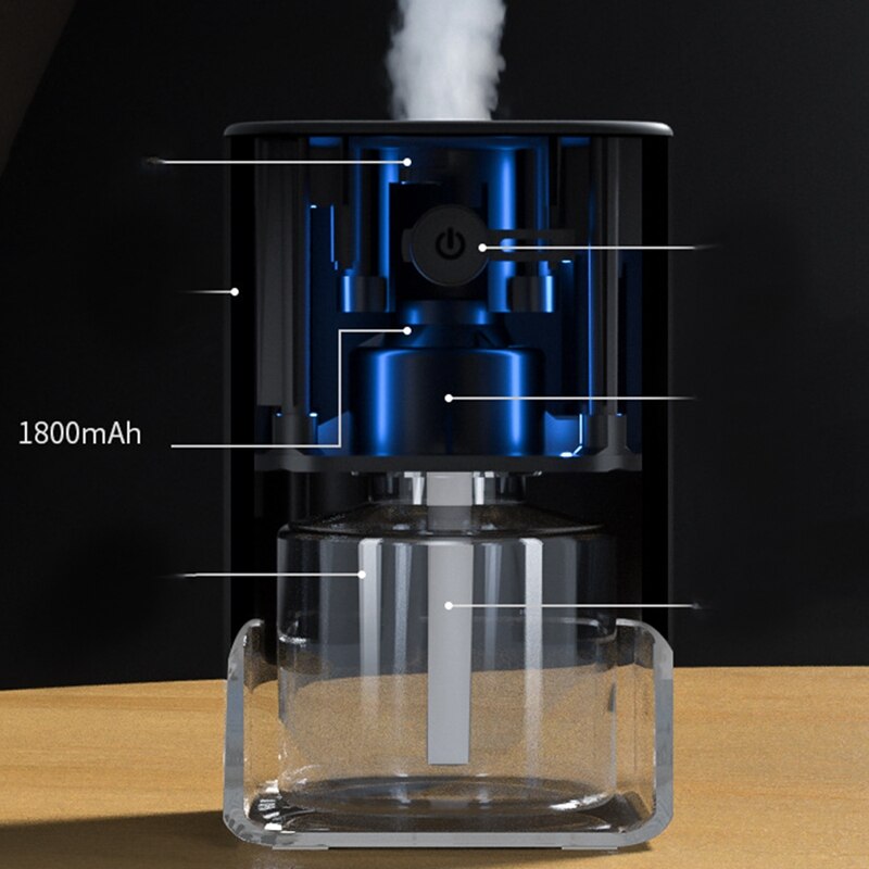 Fully Automatic Atomizer, Intelligent Hand Cleaner, Infrared Sensor Portable Sprayer for School, Home, Office