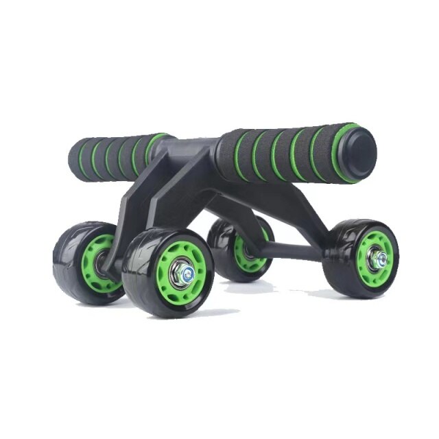 Multifunctional Four Abdominal Wheel Abdominalhome Exercise Weight Loss Abdomen Wheel Mute Fitness Exerciser Ab Roller Wheel