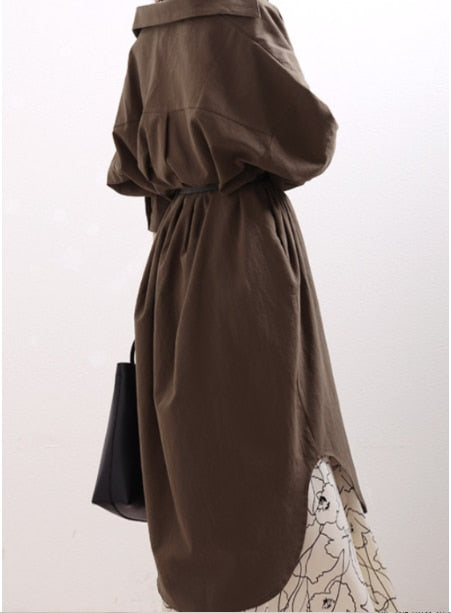S-2XL Cotton New Summer Shirt Dress Pink Evening Vintage Dress Party Oversize Long Beach Women Dresses Loose Robe Vestido pure