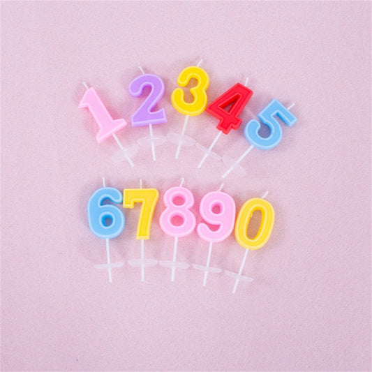 Large number candle