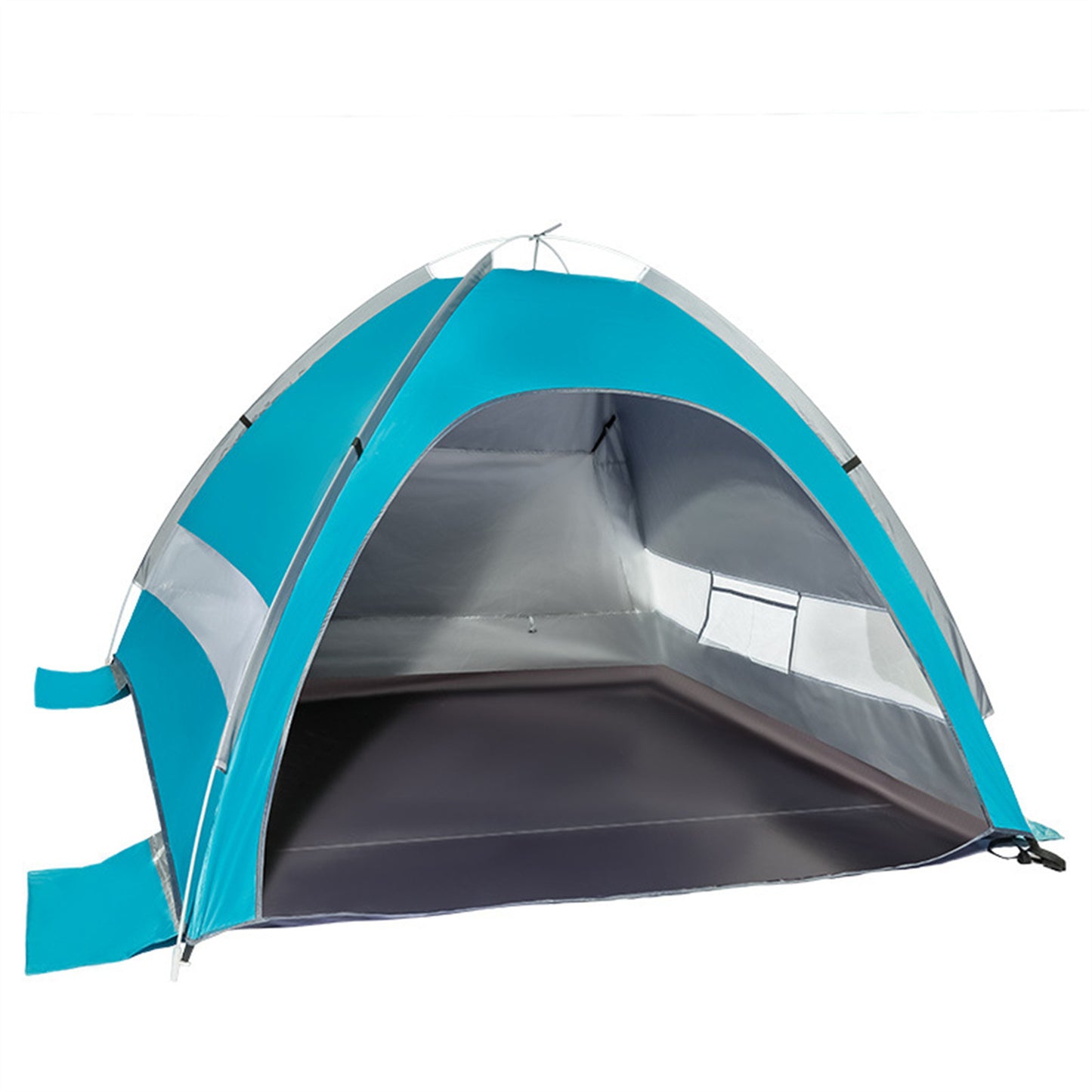 Single layer double person automatic tent