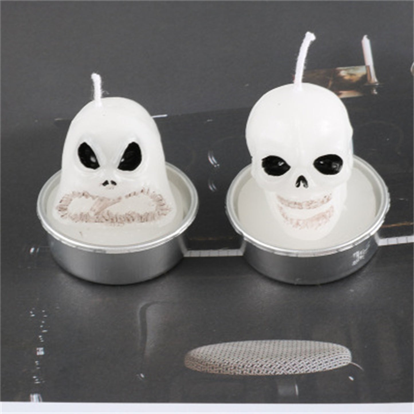 Skull Ghost Festival Candles Easter Candles