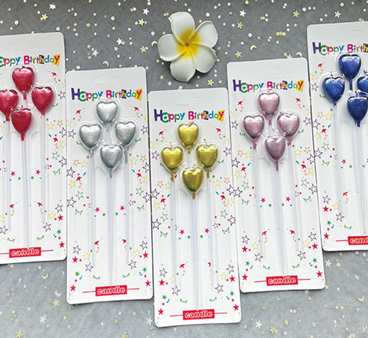 Long Rod star love candle