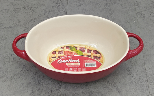 Round  Binaural ceramic bakeware tableware