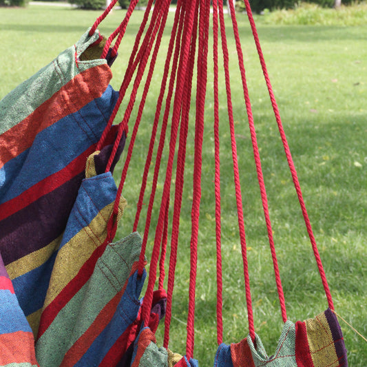 Swing hammock balcony outdoor indoor household adult children hanging chair dormitory hammock Dormitory Student hanging chair