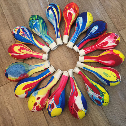 Latex balloon thickened color cloud balloon