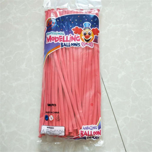 Macaron color long bar Magic Balloon variable shape environmental protection latex balloon