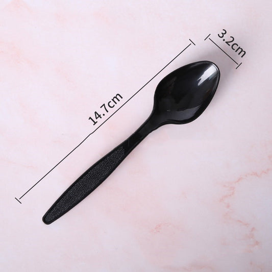 One-TIME  plastic cake knife and fork