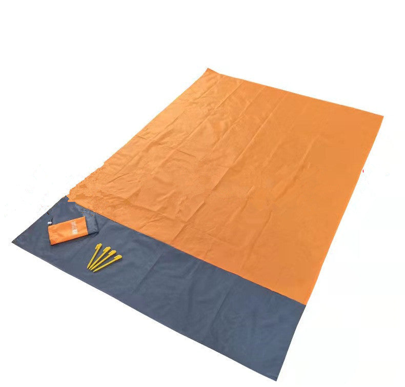 Folding portable beach mat household exposed camp mat waterproof beach blanket mat picnic floor mat tent floor mat