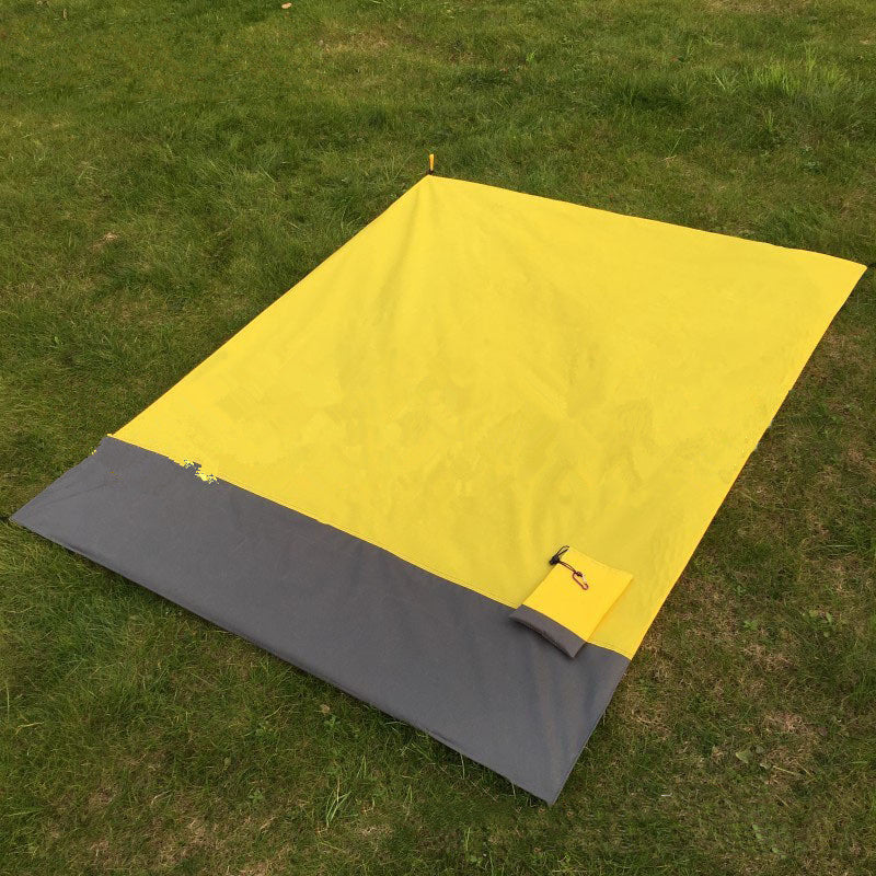 Folding portable beach mat household exposed camp mat waterproof beach blanket mat picnic floor mat tent floor mat