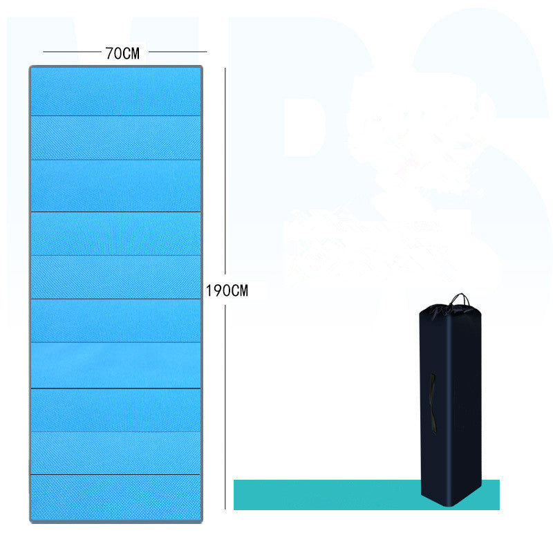Outdoor folding moisture-proof mat, office camping rest mat, floor mat, thickness 1.5cm, weight 0.8kg