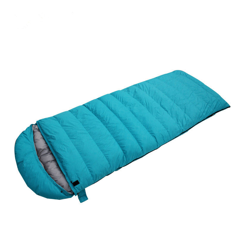 Thickened warm down sleeping bag skin friendly fabric high quality down outdoor camping